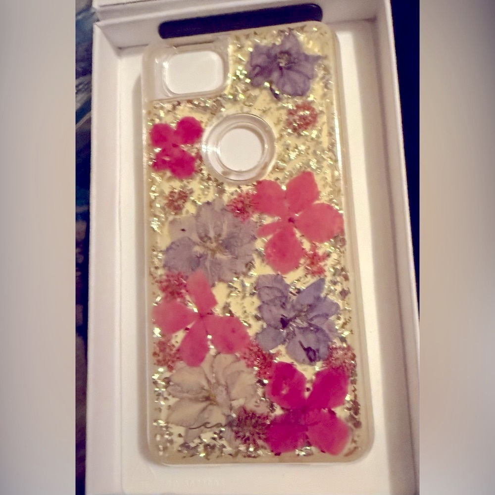 Google PiXel 2 REAL Flowers Phone Case